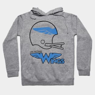 Defunct San Antonio Wings Football Team Hoodie